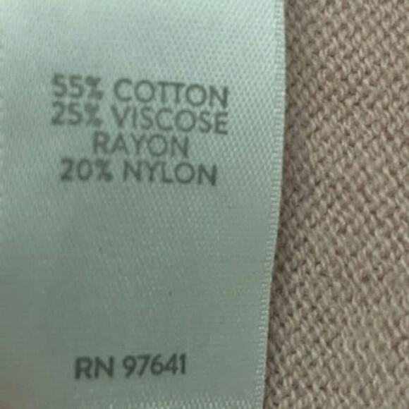 Pure Jill Cotton Viscose Blend Tye Dye Design Lightweight Sweater, Medium, Boho - Picture 8 of 10